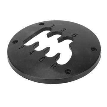 SHORT SHIFTER DLA THRUSTMASTER TH8A PŁYTA ŚRODKOWA 75MM CZARNY