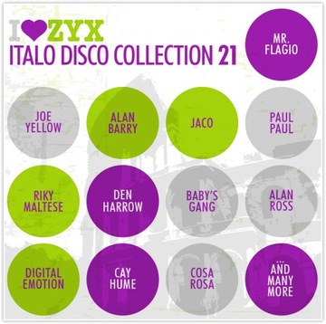 ITALO DISCO COLLECTION 21 /ZYX/ - 3 CD PACK