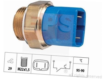 EPS 1.850.032 PŘEPÍNAČ TERMICKÝ VENTILÁTOR CHLADIČŮ