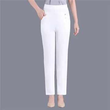 Candy Colors Stretch Classic Pants Women 2023 Summ