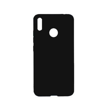 ETUI SILIKONOWE NA HUAWEI Y6 2019 CASE CZARNY