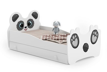 Łóżko Kobi PANDA 160x80 z materacem i szufladą