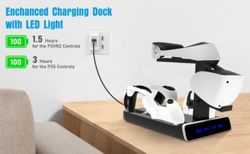 STACJA ŁADUJĄCA DO PS VR 2+DualSense CHARGING DOCK
