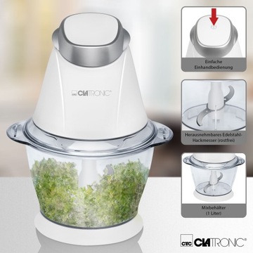 ЭЛЕКТРИЧЕСКИЙ ИЗМЕЛЬЧИТЕЛЬ ОВОЩЕЙ CLATRONIC MZ B