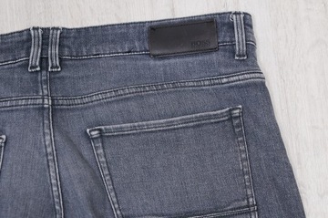 HUGO BOSS CANDIANI JEANS spodnie męskie szare PREMIUM 36/36 pas 96