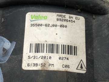 HALOGEN LEVÝ PŘEDNÍ SUZUKI SWIFT IV 35500-62J00 HATCHBACK