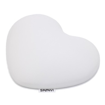 Poduszka podkładka pod łokieć manicure Heart White