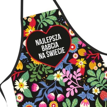 Fartuszek Fartuch kuchenny Dzień Babci prezent