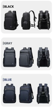 Противоугонный рюкзак для ноутбука Arctic Hunter 15,6 из баллистического нейлона