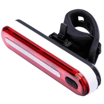 Zadní Led Cob světlo na kolo Usb 100lm 50 Chip akumulátor 700 mAh