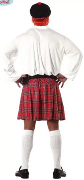 Strój dla dorosłych Szkot strój szkocki Szkocja karnawał przebranie M