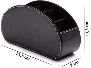 КОЖАНЫЙ ЧЕХОЛ-ОРГАНИЗАТОР ПОДСТАВКА ДЛЯ ПУЛЬТОВ ДИСТАНЦИОННОГО УПРАВЛЕНИЯ ТЕЛЕФОНЫ КЛЮЧИ АКСЕССУАРЫ ДЛЯ ДОМА