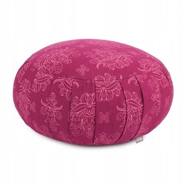 Poduszka Bodhi medytacji Maharaja 38x20 Bakłażan