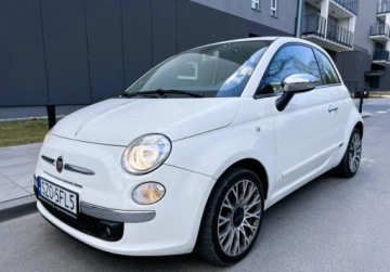 Fiat 500 II Seria 1 1.2 69KM 2013 Fiat 500 Lounge LPG klima super stan Warszawa 1.2 BenzynaLPG 69KM, zdjęcie 1