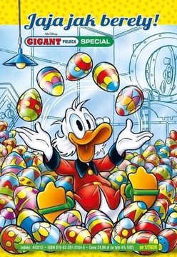 GIGANT POLECA SPECIAL. JAJA JAK BERETY. TOM 1/2024