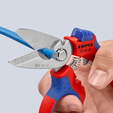 Knipex 95 05 20 SB угловые ножницы для электриков