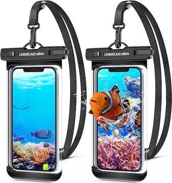 Etui na Telefon Pokrowiec Case Wodoszczelny 2 szt
