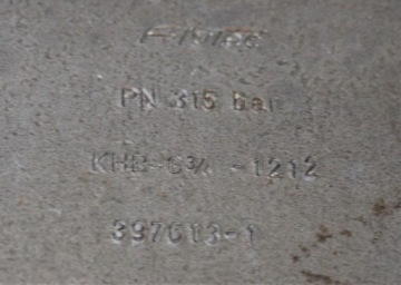 Flutec KHB G 3/4-1212 Запорный клапан Hydac 315 B