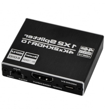 РАЗВЕТВИТЕЛЬ HDMI 2.0 ULTRAHD РАЗВЕТВИТЕЛЬ 1x2 HDCP 2.2