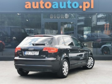Audi A3 8P Hatchback 3d 2.0 TDI CR 170KM 2010 AUDI A3 Quattro 4x4, Manual, 2x Klucz, Nawigacja, Kamera cofania 8P, zdjęcie 24