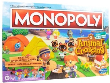 Настольная игра Monopoly Animal Crossing Hasbro 1661
