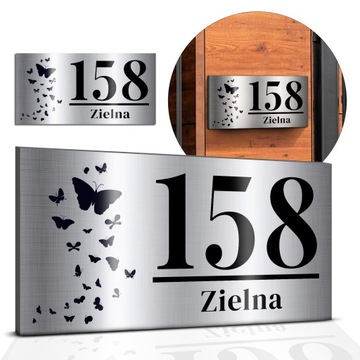 TABLICZKA na dom TABLICA Adresowa NUMER DOMU w 112