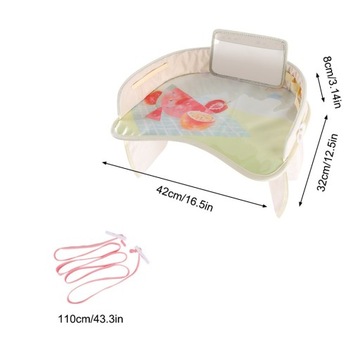 АВТОМОБИЛЬНЫЙ ПУТЕШЕСТВЕННЫЙ СТОЛИК ДЕТСКИЙ ОРГАНИЗАТОР С ДИНОЗАВРАМИ
