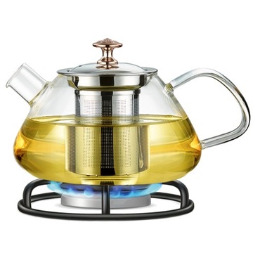 SZKLANY ZAPARZACZ DO HERBATY/ZIÓŁ 1000ML