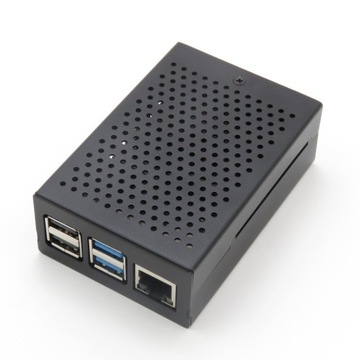 Алюминиевый корпус Raspberry Pi 4 с вентилятором