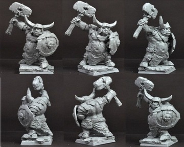 Scibor 28GB0025 figurka RPG Orc Warrior 28mm 24H