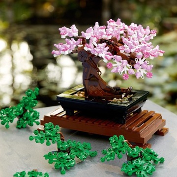 LEGO EASTER Bonsai Tree (10281) + Украшение СЕРДЦЕ (40638 Цветы)