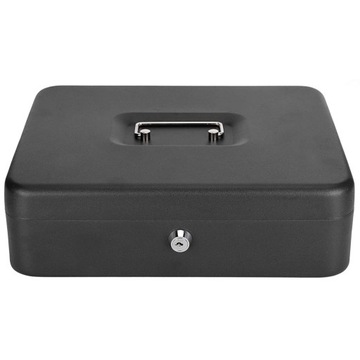 БОЛЬШОЙ МЕТАЛЛИЧЕСКИЙ КАССЕТНЫЙ СЕЙФ ДЛЯ ДЕНЕЖНЫХ МОНЕТОВ ЕВРО