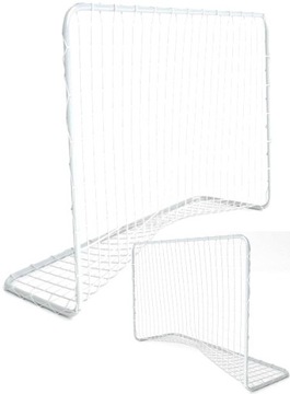 Bramka Piłkarska Duża Metalowa Siatka Piłka Nożna Trening 182 x 121 CM NILS