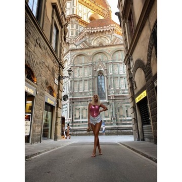 Rimini Just Unique Корсет M/L розовый