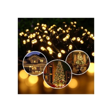 Елочные гирлянды 100 LED FLASH, холодный белый