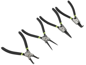 ЩИПЦЫ ДЛЯ КОЛЬЦ SEEGER НАБОР ЩИПЦОВ ДЛЯ КОЛЬЦ SEEGER ВНУТРЕННЯЯ ВНЕШНЯЯ