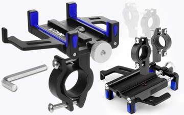 MOCNY UCHWYT REGULOWANY ROWEROWY NA TELEFON MOTOCYKL KIEROWNICĘ QUADA