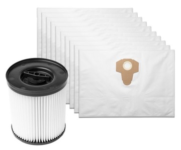 10x WORKI + FILTR DO PARKSIDE PWD 25 B3 30 A1