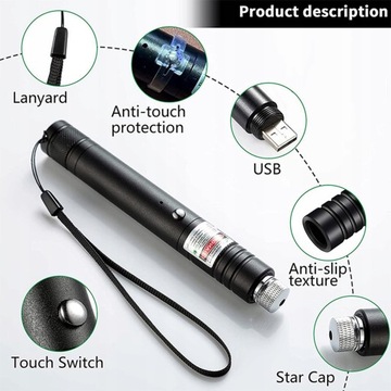 ЛАЗЕРНАЯ ЛАЗЕРНАЯ УКАЗКА ФОНАРИК ИГРУШКА ДЛЯ КОШКИ USB