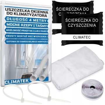 USZCZELKA OKIENNA DO KLIMATYZATORA NA OKNO OKNA