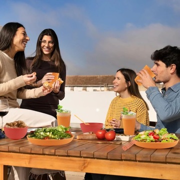 Походный набор столовых приборов «Гиацинт» на 4 человека.