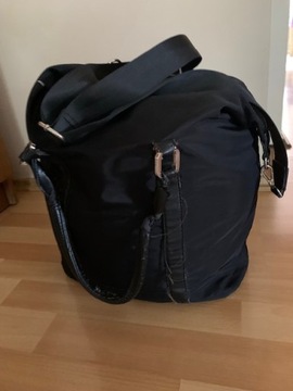 Reserved torba czarna na zakupy lub podręczny bagaż akcesoria dodatki