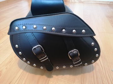 SAKWY BOK SKÓRZANE YAMAHA XVS DRAG STAR XV VIRAGO JAKOŚĆ