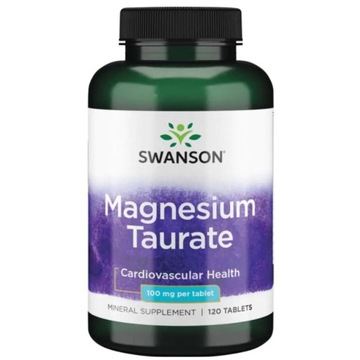 SWANSON TAURYNIAN MAGNEZU 100mg 120 tabl.