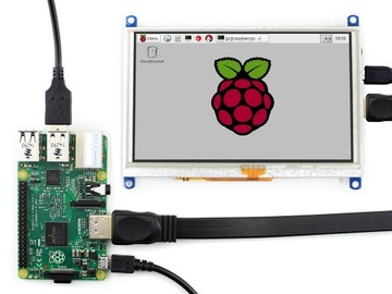 Сенсорный экран G-LCD TFT 5 дюймов Raspberry Pi