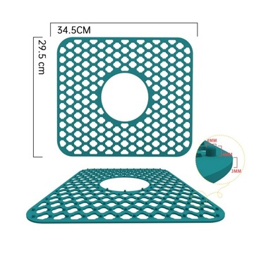 Защитная сетка для раковины, силиконовый коврик для раковины