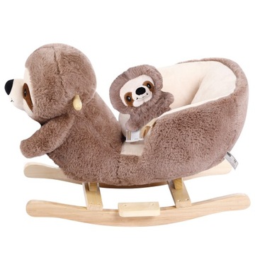 Интерактивные игрушки-качалки-ленивцы-качалки Звуковой эффект