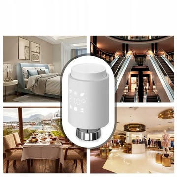 ИНТЕЛЛЕКТУАЛЬНЫЙ ТЕРМОСТАТ НА ГОЛОВКЕ TUYA ZIGBEE