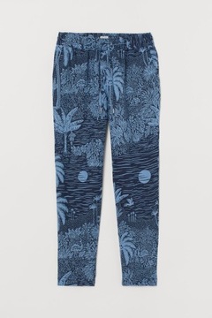 H&M Lniane spodnie bez zapięcia 36 S DESMOND