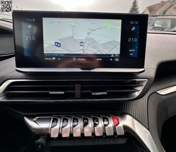 Peugeot 3008 II Crossover Facelifting  1.5 BlueHDi 130KM 2021 Peugeot 3008 Ekonomiczny -Salon PL -Sliczny 1.5 Diesel 131KM, zdjęcie 22